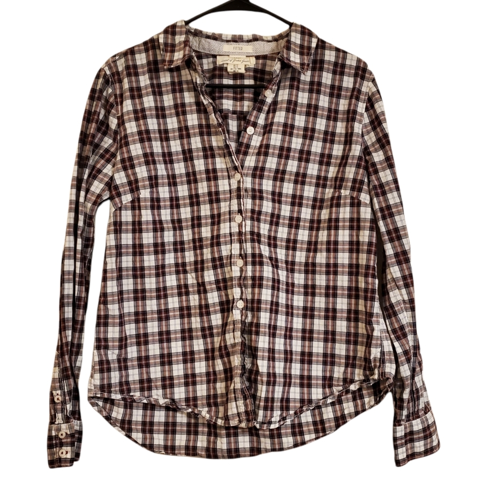 🤑3 for $20🤑   L.U.G.G. Label Of Graded Goods Plaid Blouse